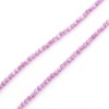 Perles nacre forme ronde 3mm coloris Rose Lilas