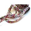 Ruban spaghetti liberty 9mm ref FFcollection 13 fleuri liberty