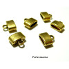 Coupelles caps embouts de cordon Vieil OR