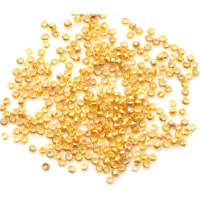 Perles à Écraser 1.5mm Acier Inoxydable 304 placage Doré