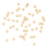 Perles à Écraser 1.5mm Acier Inoxydable 304 placage Doré