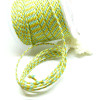 Cordon tressé et fil métallisé doré 1.5mm coloris C10