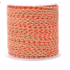 Cordon tressé et fil métallisé doré 1.5mm coloris C04