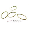 pendentifs anneau connecteur fermé OVALE 30 par 16mm métal coloris Bronze, DIY bijoux