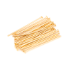 Tiges Clous Tête plate 50 par 0.6 mm en Acier Inoxydable 304 placage Doré