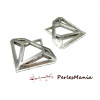 pendentifs diamants vieil argent