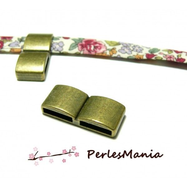 Slides passants DOUBLE RANGEE BRONZE