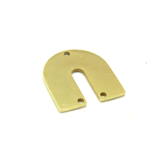 Connecteurs , Chandelier -Géométrique - 16mm -Doré en Acier Inoxydable - Placage Ionique REF 1