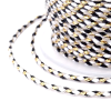 Cordon tressé et fil métallisé doré 1.5mm coloris C08