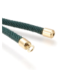 Support bracelet Intercalaire cordon Nylon ajustable avec accroche Laiton Coloris Vert Foncé