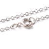 Sautoirs 70.4cm Maille Forçat 2mm – Acier Inoxydable 316 Argent Platine