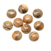 Cabochons, demi perle 8mm, Jaspe paysage