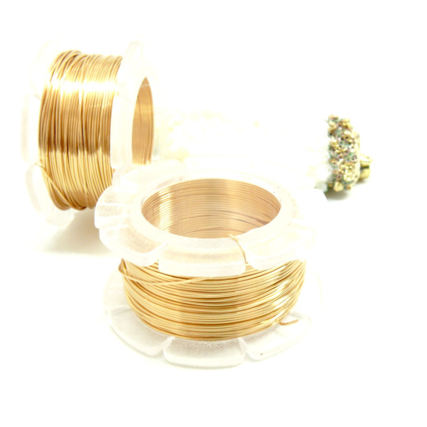 Câble de 0.7mm en Acier Inoxydable 304 placage Doré