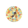 pendentifs breloques stardust Ronde 20mm Chat Doré