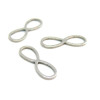 Pendentifs Infini 15 mm, Acier Inoxydable 304 finition Argenté, pour bijoux raffinés