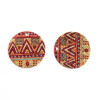 Pendentifs breloques stardust Ronde 20mm Géométrique Doré
