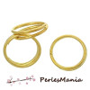 Anneaux de jonction DOUBLE Doré 5 par 0.6mm