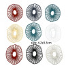 Estampes, Pendentifs Feuille de Lotus 42mm, métal finition Doré
