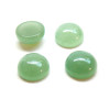 Cabochons, demi perle 10mm Aventurine