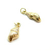 Pendentifs avec anneau Coquillage 18mm en Acier Inoxydable 304 finition Doré