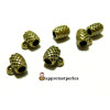 Apprêt bijoux :10 pendentifs bélières echec 2D1153 Bronze 